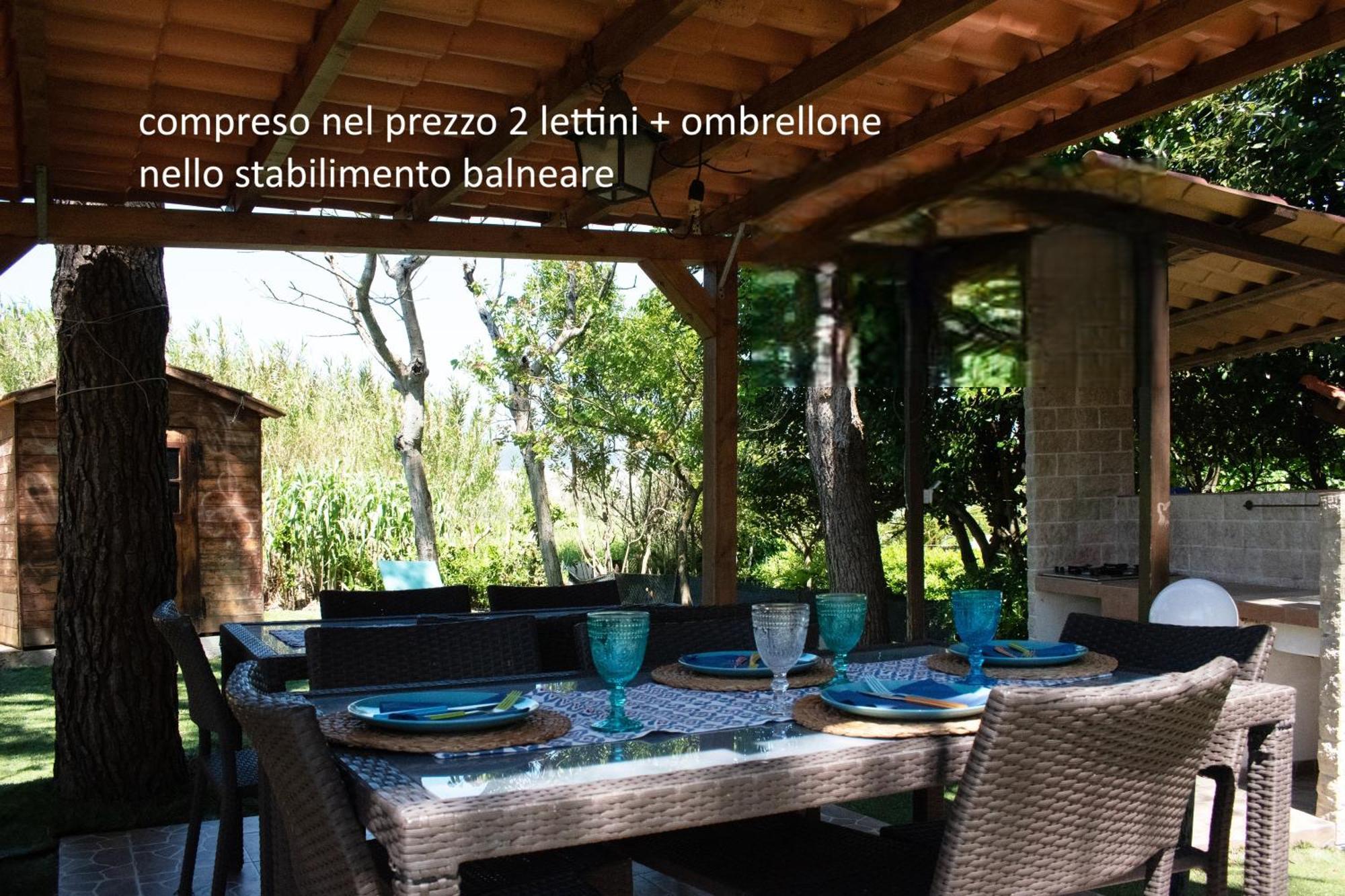 La Casetta Bamboo " 50 Mt Dal Mare" Incluso Ombrellone E 2 Lettini Nello Stabilimento มาร์เชลลี ภายนอก รูปภาพ
